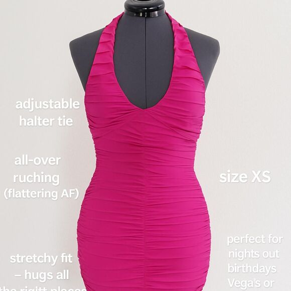 Bebe Women's‎ Pink Dress XS - Picture 1 of 7